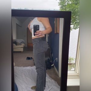 Levi’s 514s Low Waisted Black/Gray Jeans (W31 L30)